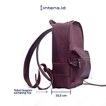 Tas Ransel Kulit Asli Leather Backpack