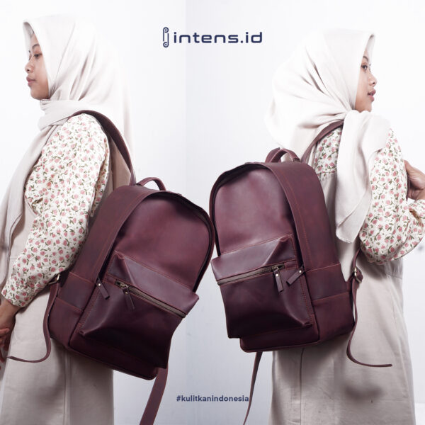 Tas Ransel Kulit Asli Leather Backpack