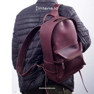Tas Ransel Kulit Asli Leather Backpack