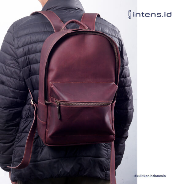 Tas Ransel Kulit Asli Leather Backpack