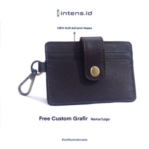 Gantungan Kunci Card Holder Simpel
