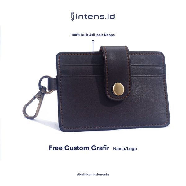 Gantungan Kunci Card Holder Simpel