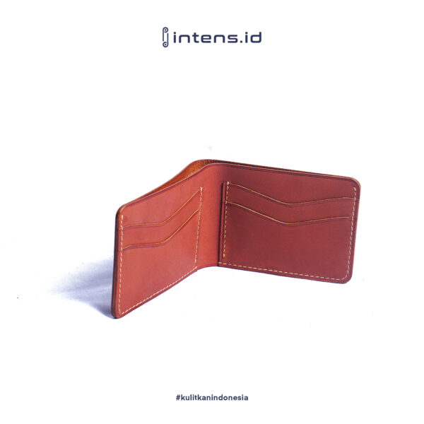 Dompet Pria Kulit Asli Handmade Crazy Horse Tan
