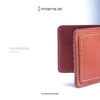 Dompet Pria Kulit Asli Handmade Crazy Horse Tan