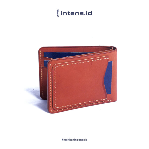 Dompet Pria Kulit Asli Handmade Crazy Horse Tan