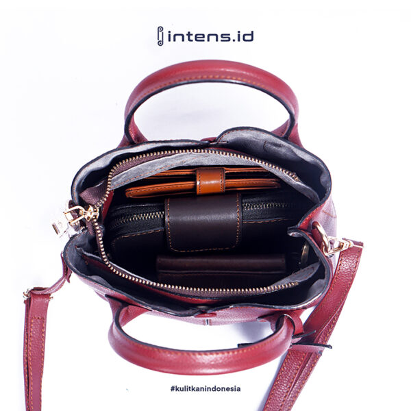 "Satchel Leather Bag" Tas Wanita