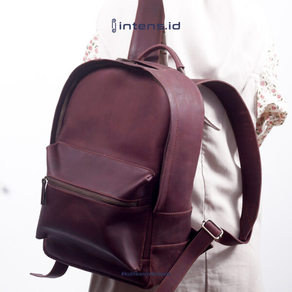 Tas Ransel Kulit Asli Leather Backpack