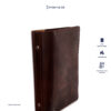 Cover binder A5 Material Kulit Sapi